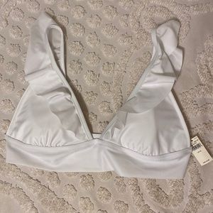 Aerie Ruffle Bikini Top